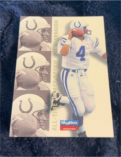 1996 Skybox Impact Rookies #84 Jim Harbaugh — front
