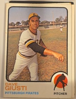 1973 Topps #465 Dave Giusti — front