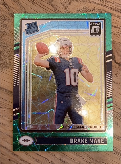 2024 Donruss Optic #229 Drake Maye — front