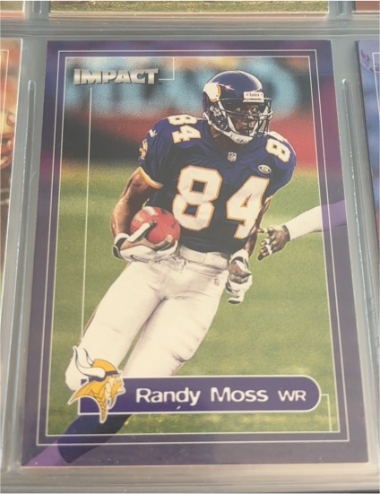 2000 Skybox Impact #94 Randy Moss — front