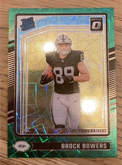2024 Donruss Optic #215 Brock Bowers — front