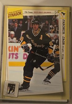 1997-98 Pacific Dynagon #77 Best-Kept Secrets Jaromir Jagr — front