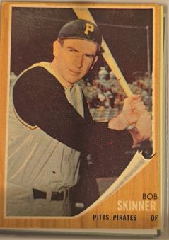 1962 Topps #115 Bob Skinner — front