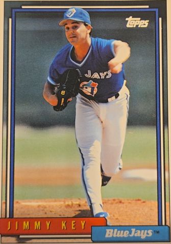 1992 Topps #482 Jimmy Key — front