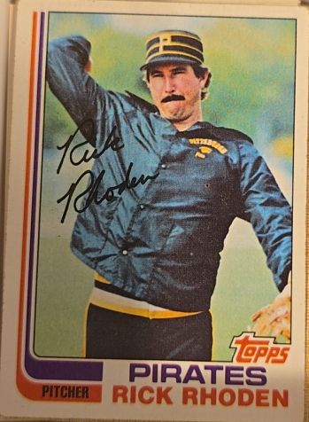 1982 Topps #513 Rick Rhoden — front