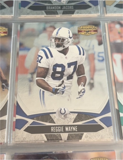 2008 Donruss Gridiron Gear #87 Reggie Wayne — front