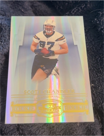 2007 Donruss Threads #175 Scott Chandler — front