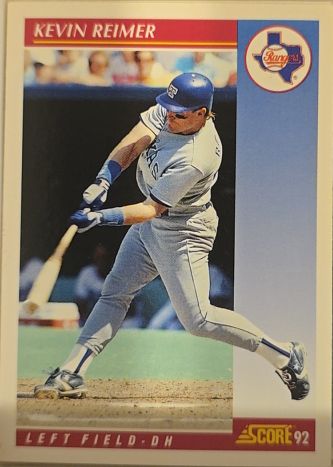 1992 Score #152 Kevin Reimer — front
