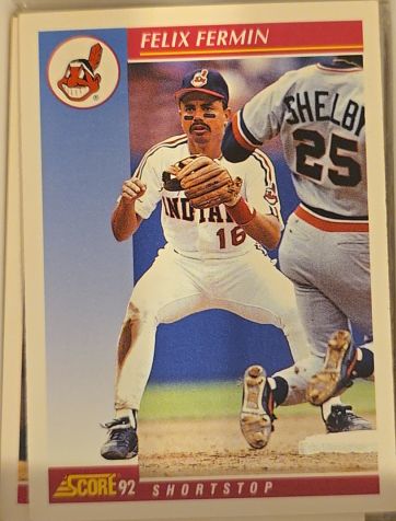 1992 Score #148 Felix Fermin — front