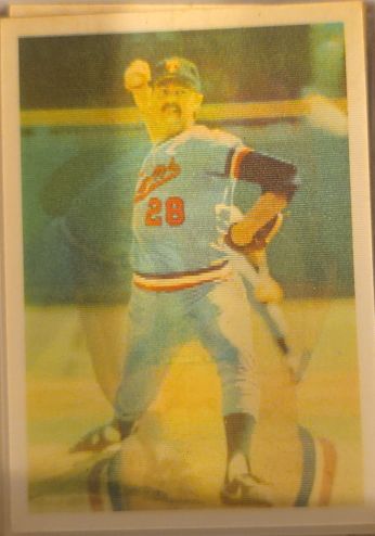 1986 Sportflics #28 Baltimore Orioles Pitcher — front