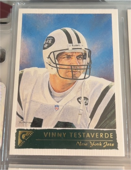 2001 Topps Gallery Vinny Testaverde — front