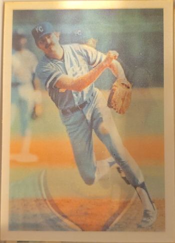 1986 Sportflics #unknown Kansas City Royals Player — front