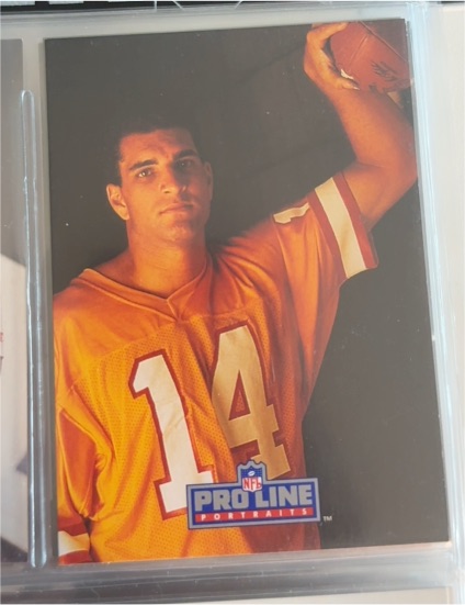 1991 Pro Line Portraits #265 Vinny Testaverde — front