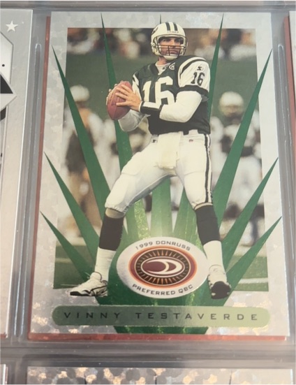 1999 Donruss Preferred QBC #78 Vinny Testaverde — front