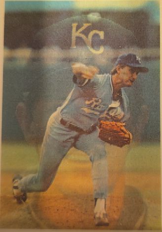 1986 Sportflics #10 Bret Saberhagen — front