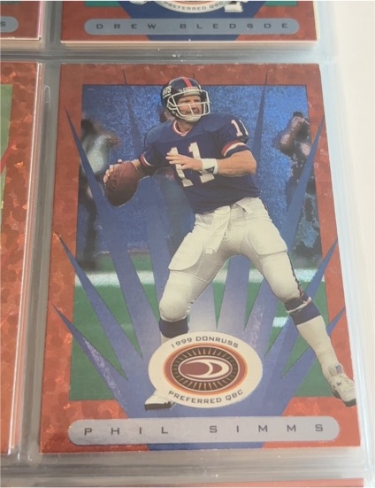 1999 Donruss Preferred QBC #40 Phil Simms — front
