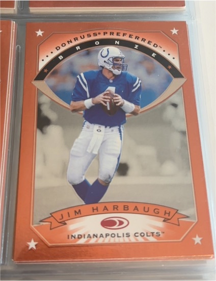 1997 Donruss Preferred #20 Jim Harbaugh — front