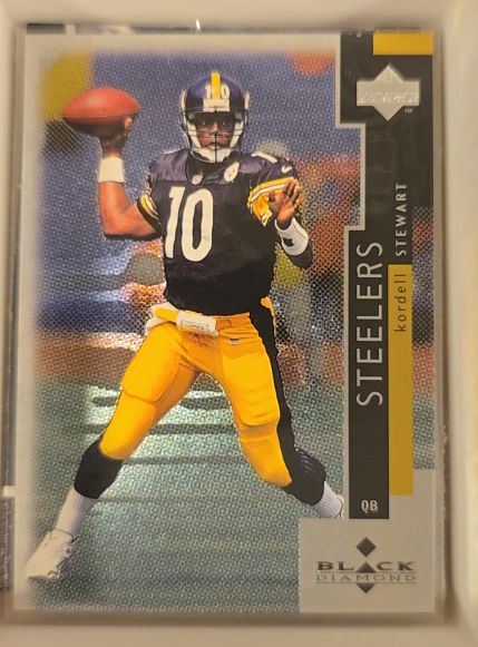 1998 Upper Deck Black Diamond #67 Kordell Stewart — front