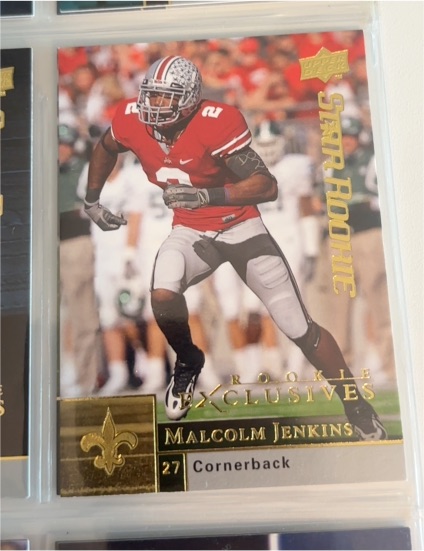 2009 Upper Deck Rookie Exclusives #73 Malcolm Jenkins — front