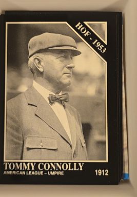 1992 Conlon Collection TSN #469 Tommy Connolly — front