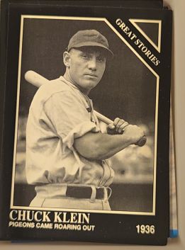 1991 The Sporting News Conlon Collection #438 Chuck Klein — front