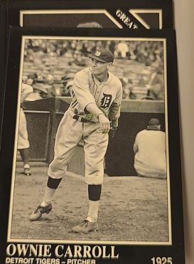 1992 The Sporting News Conlon Collection #496 Ownie Carroll — front