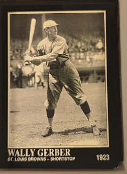 1992 Conlon Collection TSN #501 Wally Gerber — front