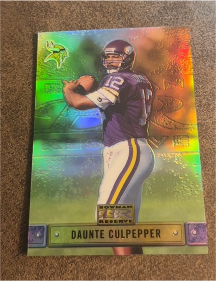 2000 Bowman Reserve #89 Daunte Culpepper — front