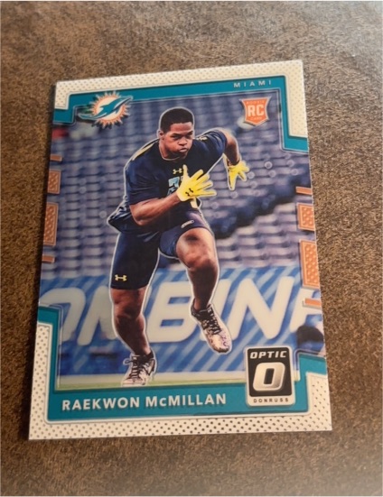 2017 Donruss Optic #131 Raekwon McMillan — front