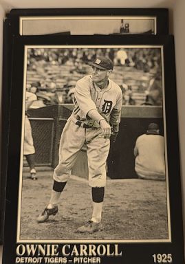 1992 Conlon Collection TSN #496 Ownie Carroll — front