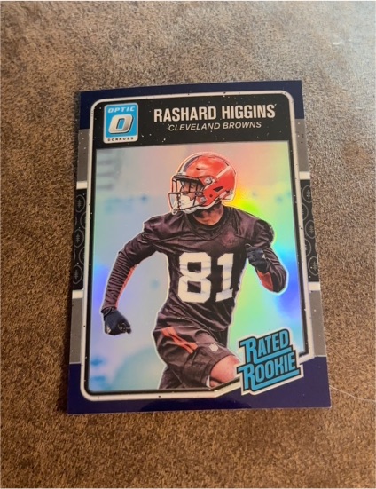 2016 Donruss Optic #192 Rashard Higgins — front