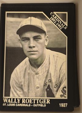 1992 Conlon Collection TSN #653 Wally Roettger — front