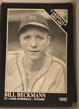 1992 Conlon Collection TSN #623 Bill Beckmann — front