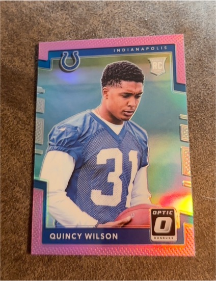2017 Donruss Optic #111 Quincy Wilson RC — front