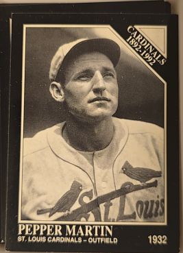 1992 Conlon Collection TSN #637 Pepper Martin — front