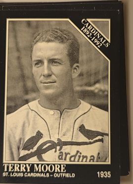 1992 Conlon Collection TSN #641 Terry Moore — front