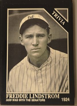 1992 Conlon Collection TSN #596 Freddie Lindstrom — front