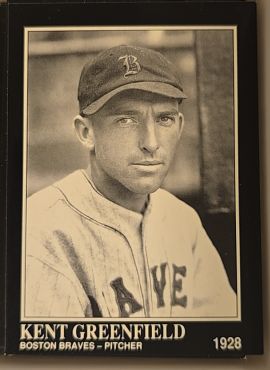 1992 Conlon Collection TSN #617 Kent Greenfield — front