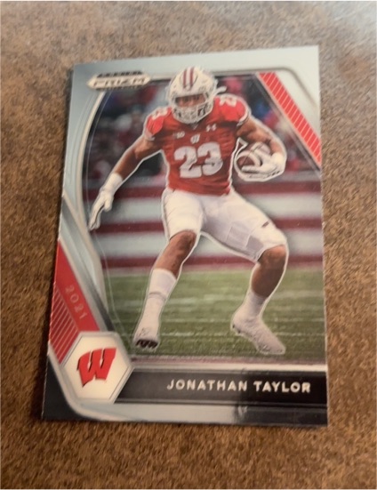 2021 Panini Prizm Draft Picks #76 Jonathan Taylor — front
