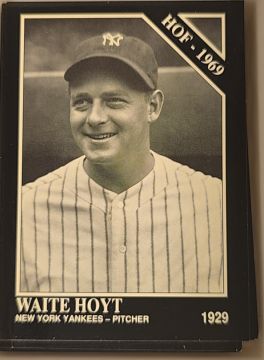 1991 Conlon Collection #329 Waite Hoyt — front