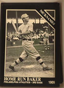 1992 Conlon Collection TSN #565 Frank "Home Run" Baker — front