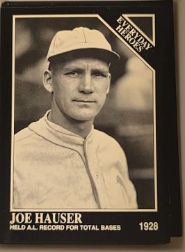 1991 Conlon Collection #1928 Joe Hauser — front