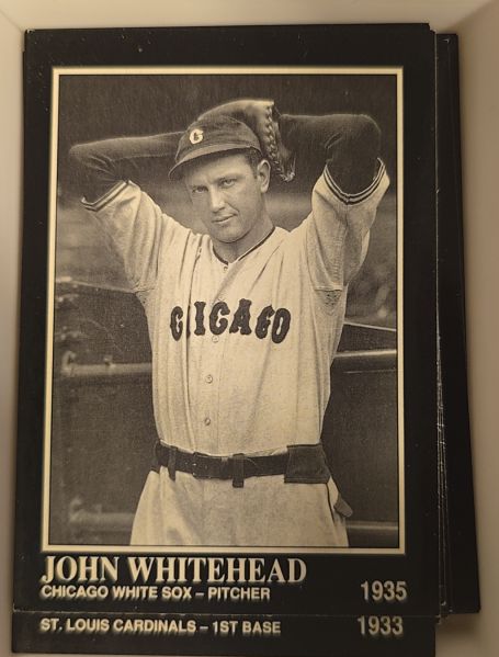 1992 The Sporting News Conlon Collection #568 John Whitehead — front