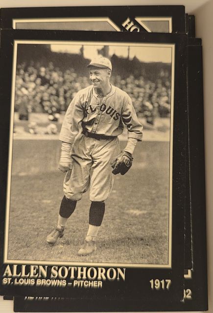 1992 Conlon Collection #523 Allen Sothoron — front