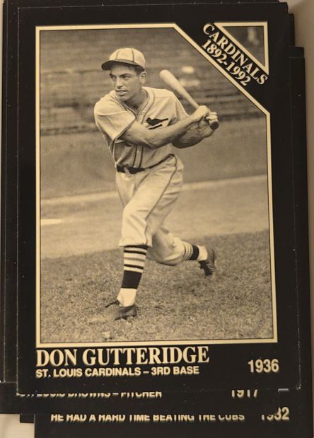 1992 Conlon Collection TSN #636 Don Gutteridge — front