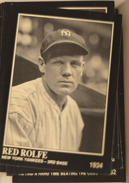 1992 Conlon Collection TSN #576 Red Rolfe — front