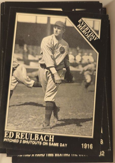1991 The Sporting News Conlon Collection #B32 Ed Reulbach 1916 — front