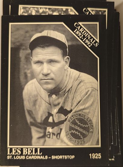 1992 Conlon Collection #651 Les Bell — front
