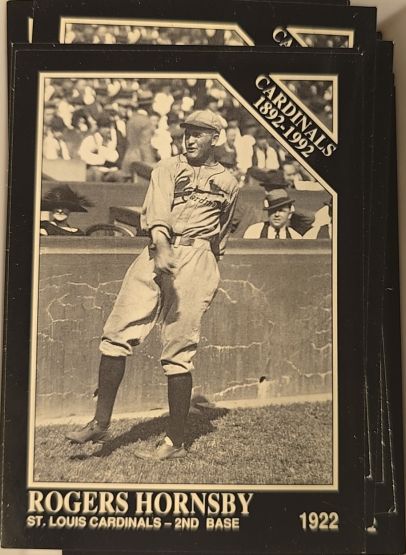 1992 The Sporting News Conlon Collection #622 Rogers Hornsby — front