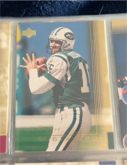 2000 Upper Deck Gold Reserve #112 Vinny Testaverde — front